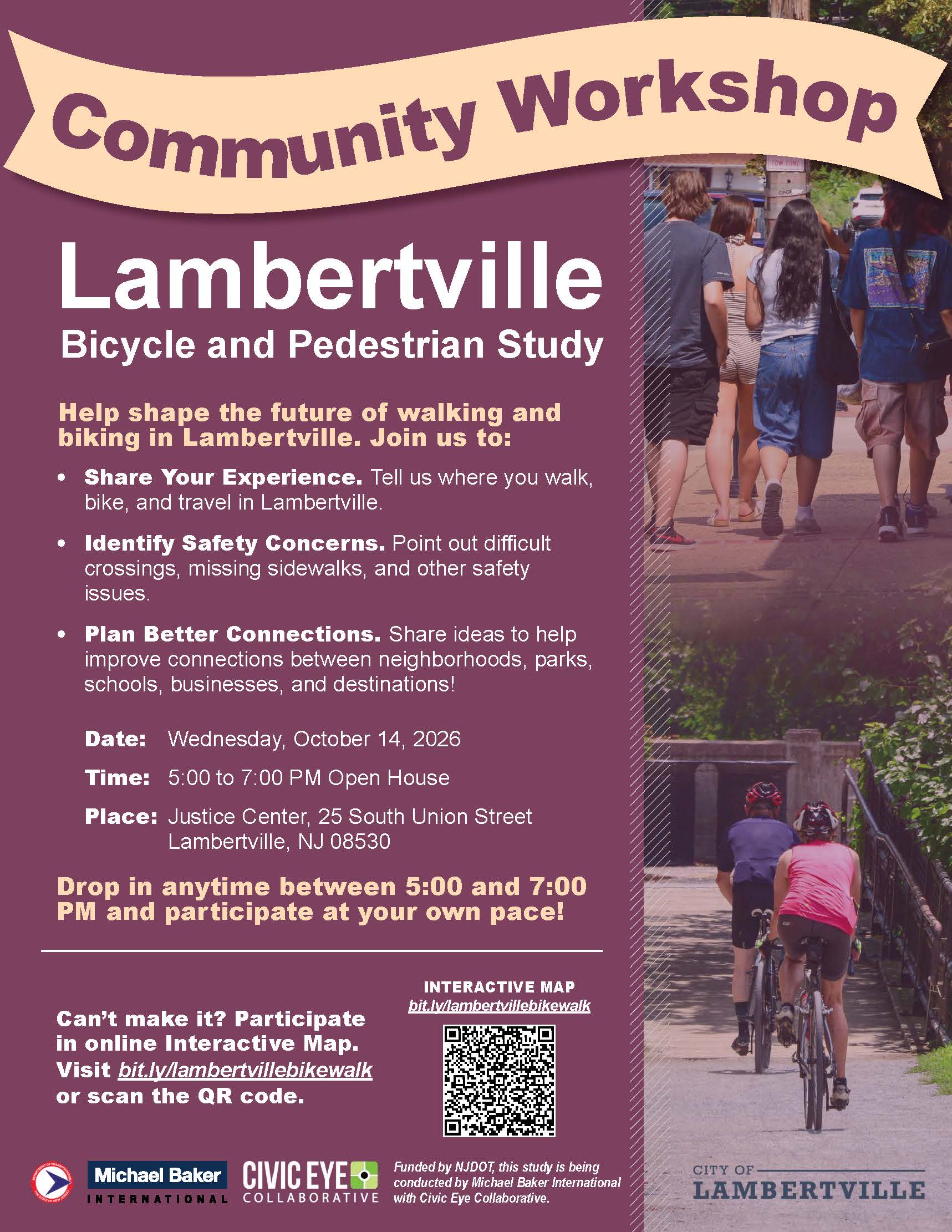 lle Bicycle and Pedestrian Study Community Workshop